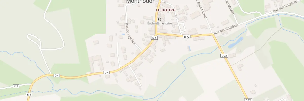 Plan du 16 Rue du Commerce à Monthodon