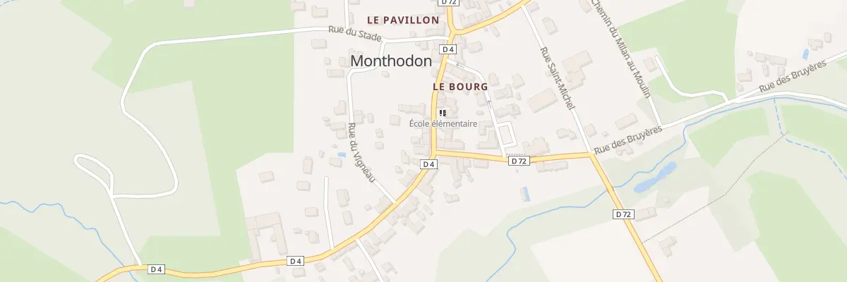 Plan du 17 Rue du Commerce à Monthodon