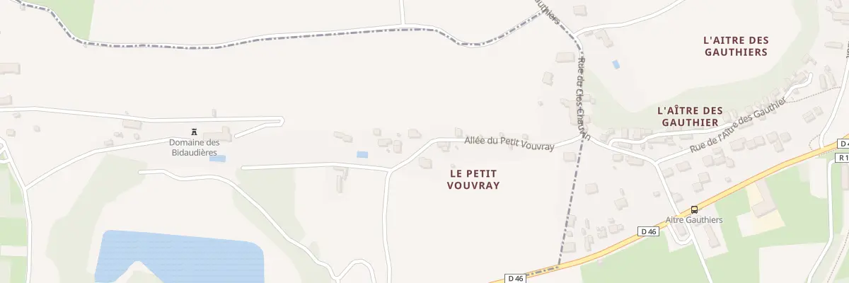 Plan du 318 Le Petit Vouvray à Vouvray