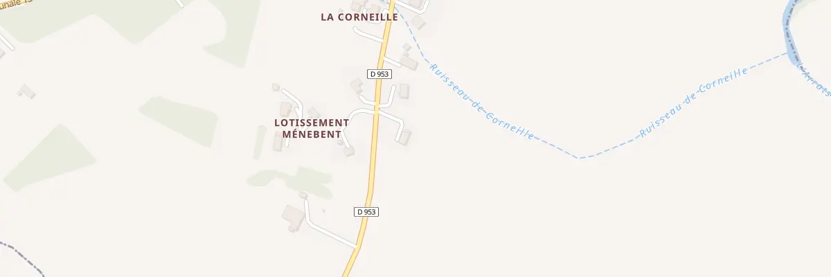 Plan du 1055 Rte de Miradoux à Saint-Antoine
