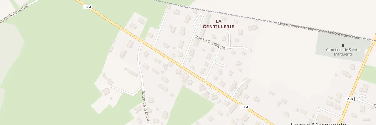 Plan du 39 Rue La Gentillerie à Sainte-Marguerite-sur-Duclair