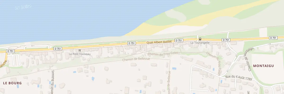 Plan du 31 Quai Albert Baillet à Montlouis-sur-Loire