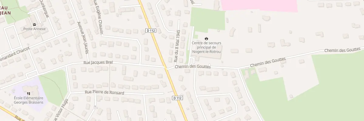 Plan du 53 Rue du 8 Mai à Nogent-le-Rotrou