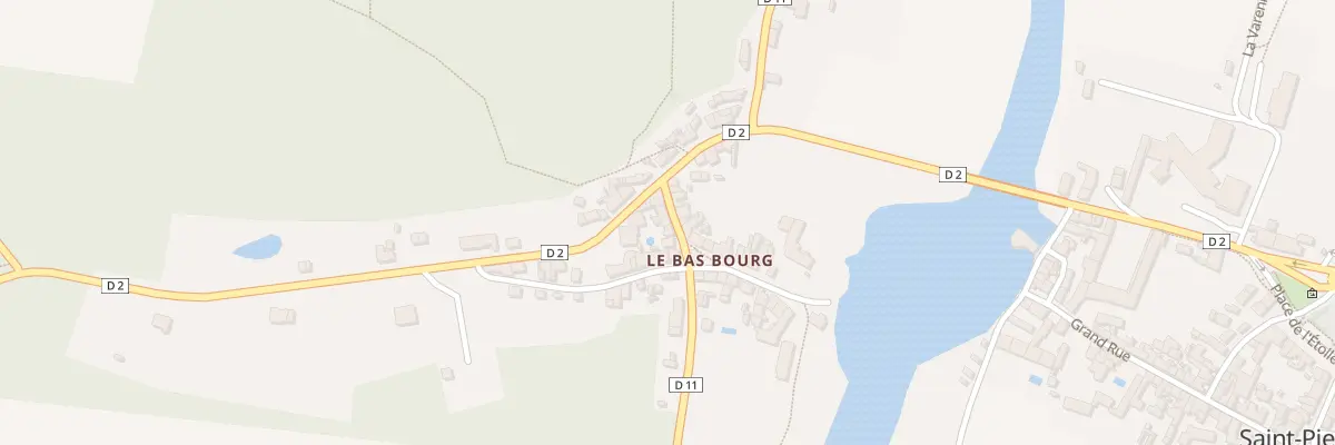 Plan du 6 Rue Eugène Chamgobert à Saint-Pierre-de-Maillé