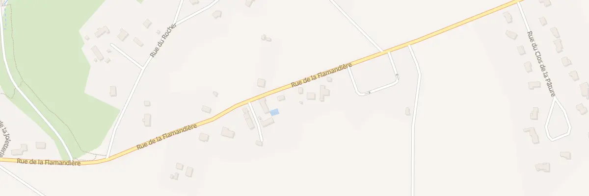 Plan du 19 Rue de la Flamandiere à Arcisses