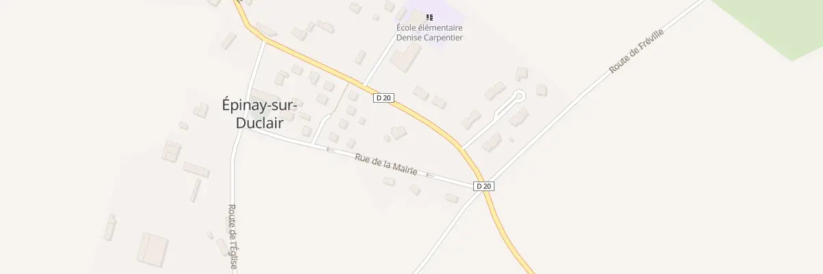 Plan du 85 Le Bourg à Épinay-sur-Duclair