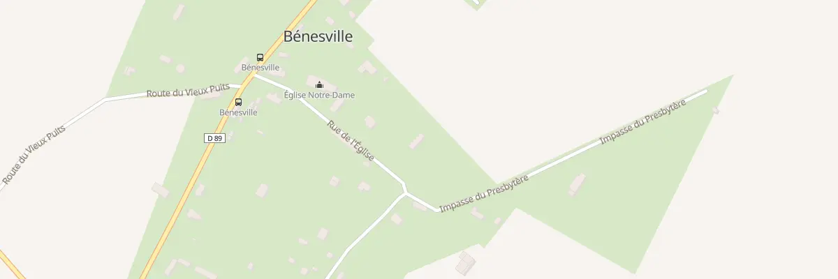 Plan du 7 Rue de l’Eglise à Bénesville