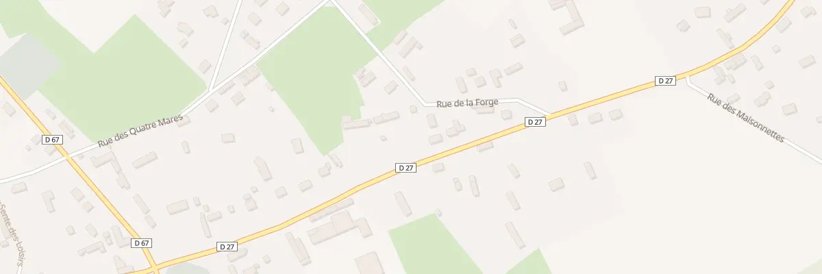 Plan du 297 Rte de Saint Laurent à Berville-en-Caux