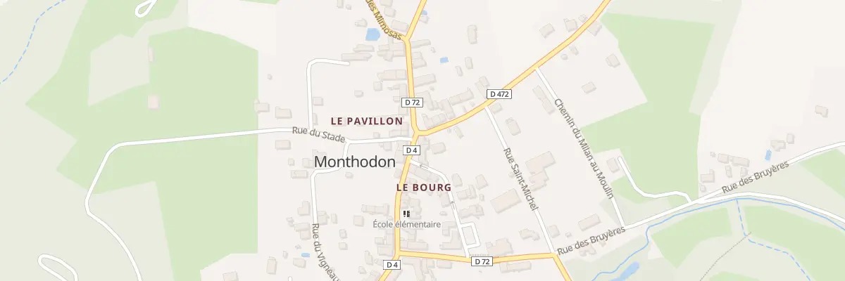 Plan du 38 Rue du Commerce à Monthodon