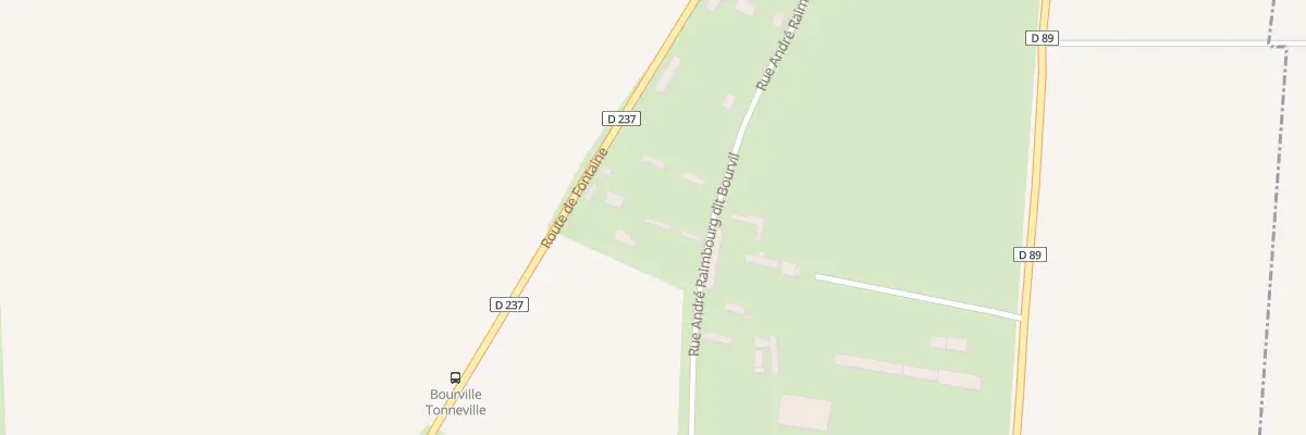 Plan du 10 Rte de Fontaine à Bourville