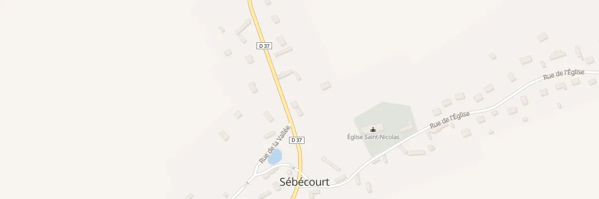 Plan du 2B Rte de Quincarnon à Sébécourt