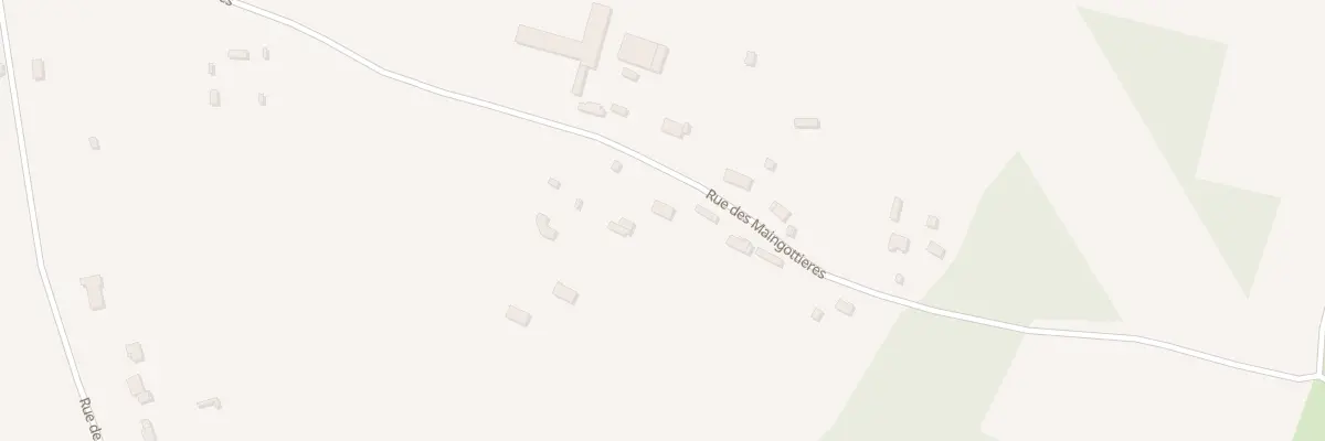 Plan du 30B Rue des Maingottières aux Monts du Roumois
