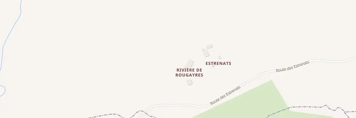 Plan du 5001 Riviere de Rougayres à Cauzac