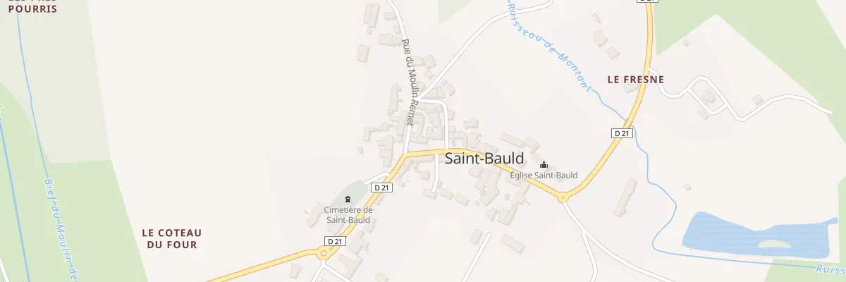 Plan du 9 Rue Principale à Tauxigny-Saint-Bauld