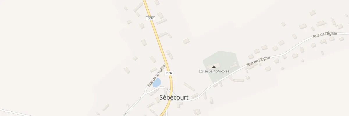Plan du 2A Rte de Quincarnon à Sébécourt