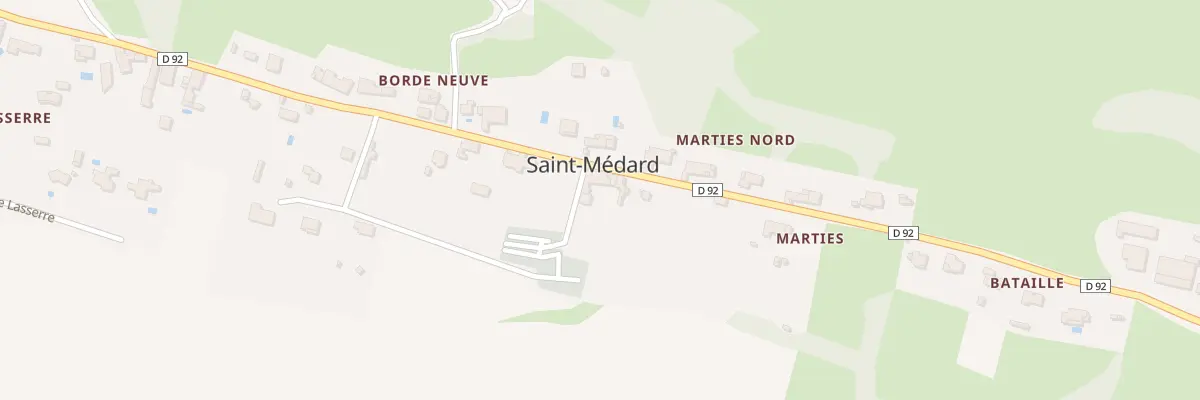 Plan du 29 Chem du Haut à Saint-Médard