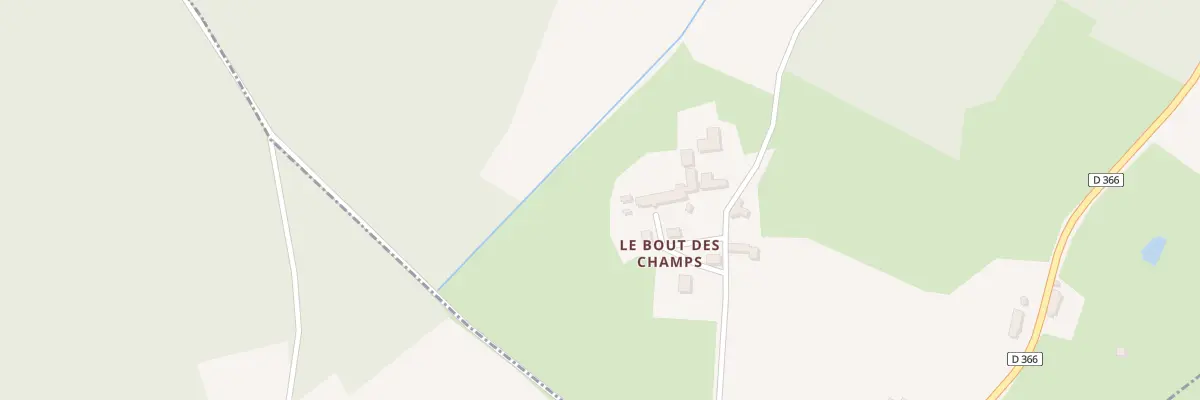 Plan du 5 Le Bout des Champs à Chaumussay