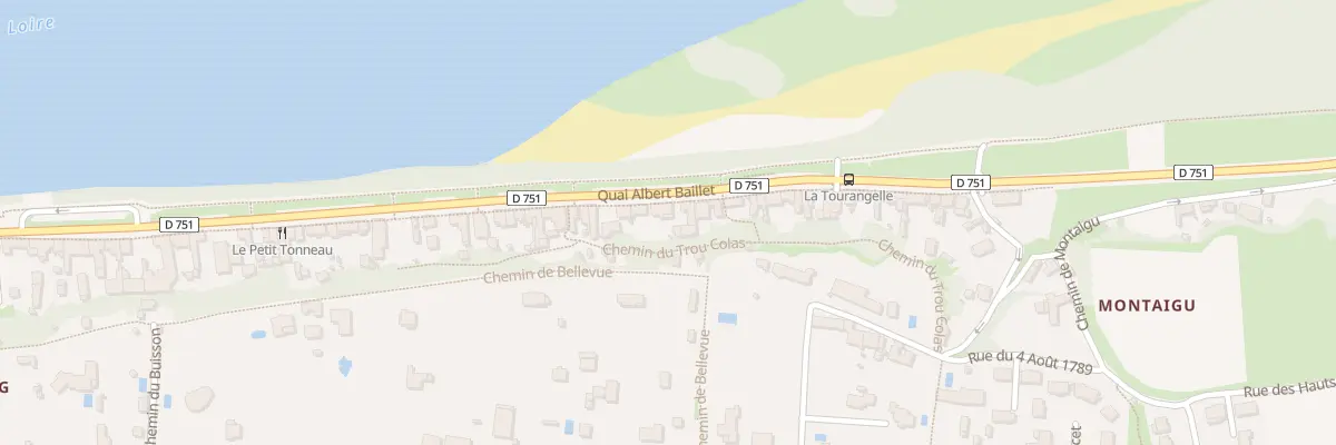 Plan du 36 Quai Albert Baillet à Montlouis-sur-Loire