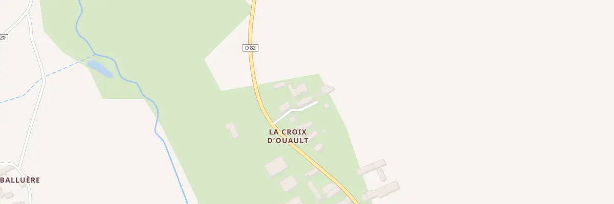 Plan du 15 La Croix d’Ouault à Tauxigny-Saint-Bauld