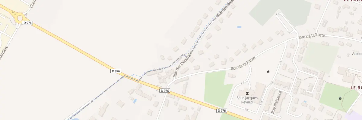 Plan du 4T Rue des Déportés à Azay-sur-Cher