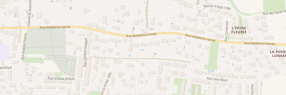 Plan du 22 Rue Madeleine Vernet à Montlouis-sur-Loire