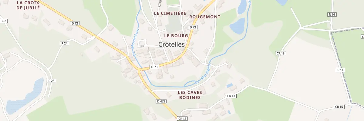 Plan du 6 Rue de Rougemont à Crotelles