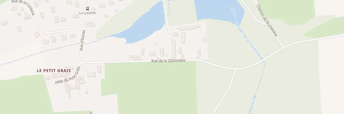 Plan du 10 Rue de la Gitonnière à Azay-sur-Cher