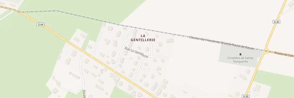 Plan du 114 Rue La Gentillerie à Sainte-Marguerite-sur-Duclair