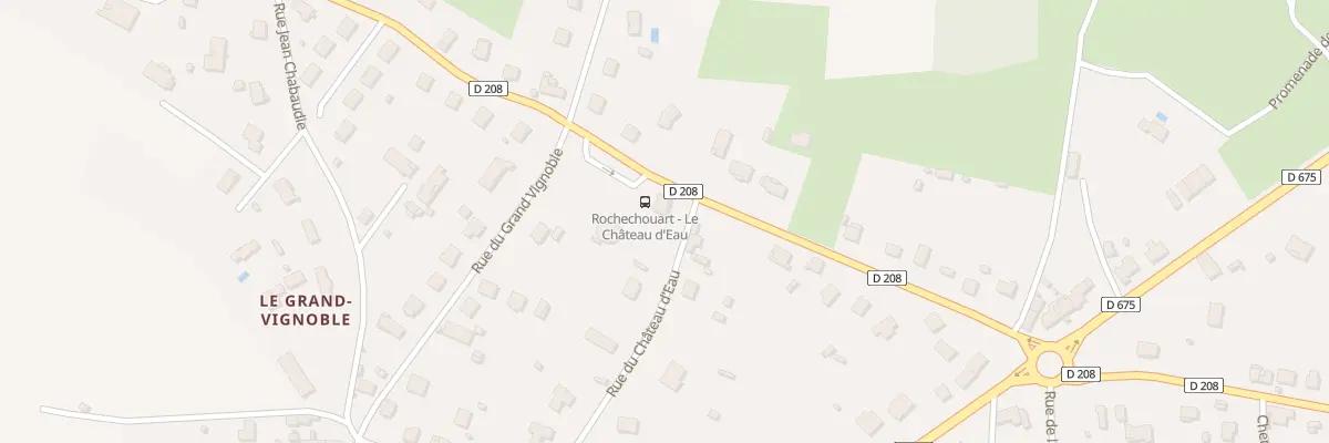 Plan du 26 Rue du Château d’Eau à Rochechouart