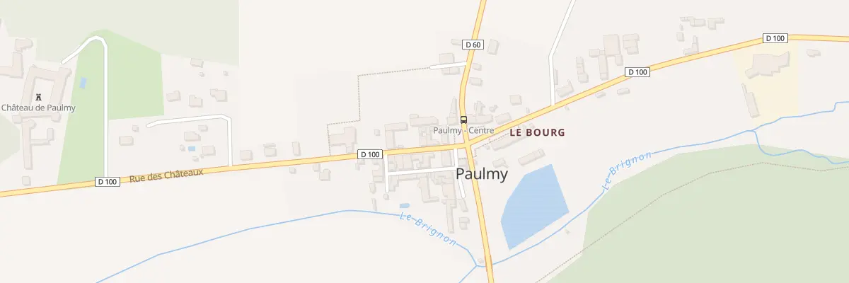 Plan du 2 Rue des Châteaux à Paulmy
