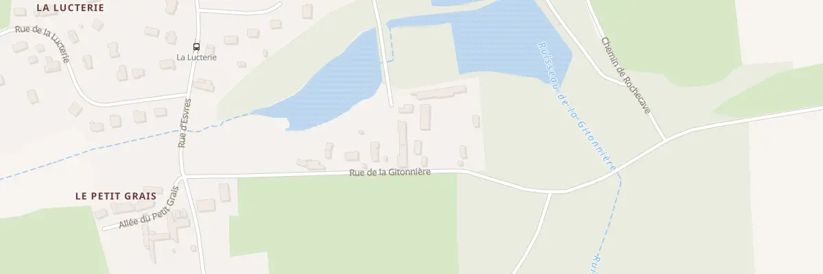 Plan du 12 Rue de la Gitonnière à Azay-sur-Cher