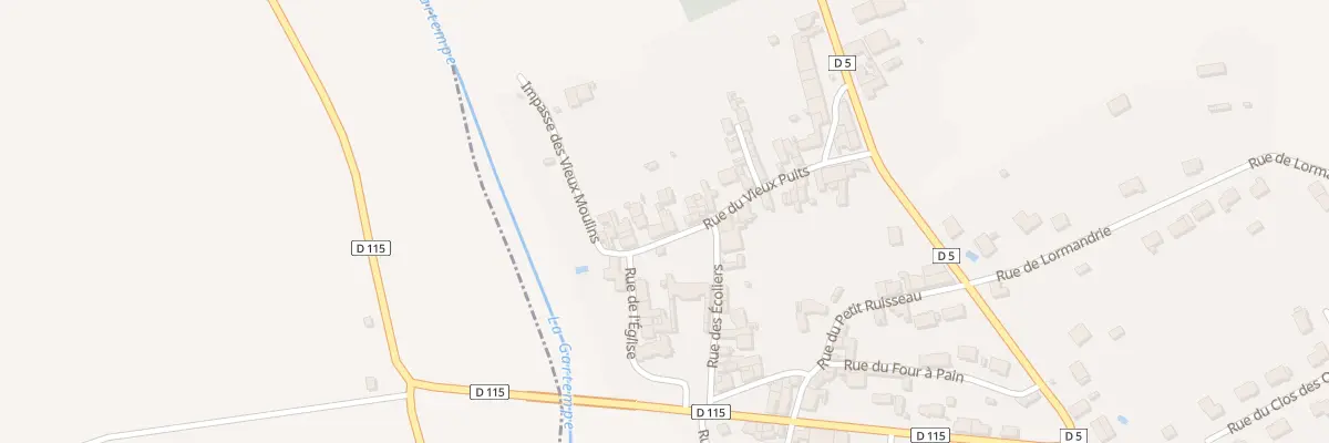 Plan du 18 Rue du Vieux Puits à Jouhet