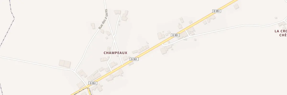 Plan du 5122 Champeaux à Gajoubert