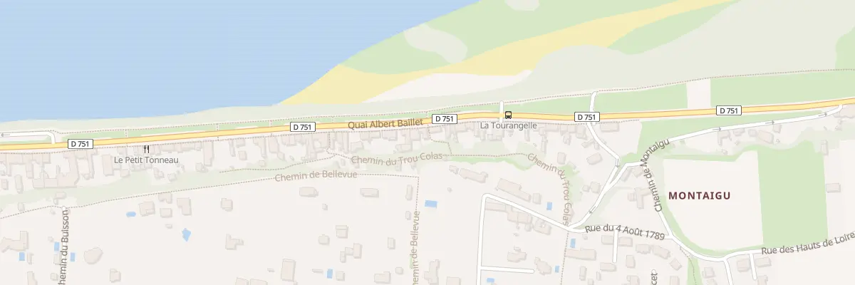 Plan du 39 Quai Albert Baillet à Montlouis-sur-Loire