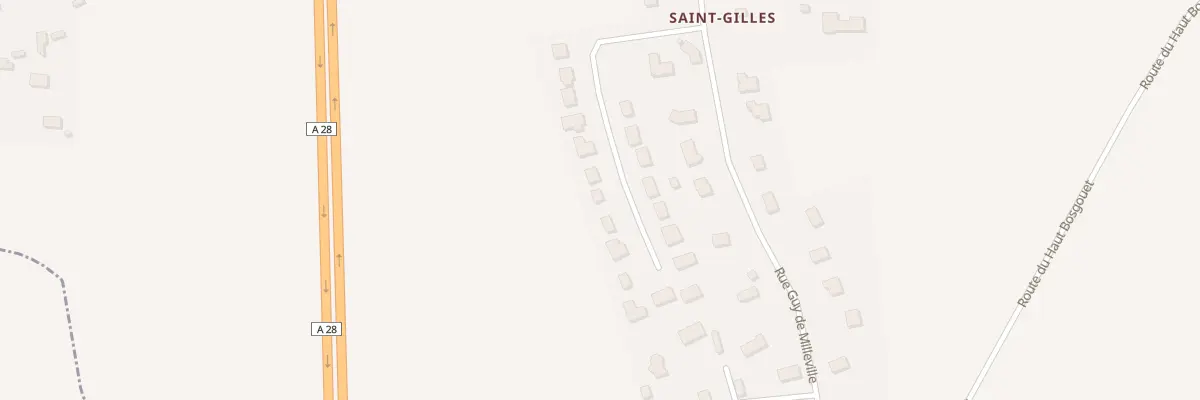 Plan du 160 Rue Guy de Milleville à Bosgouet
