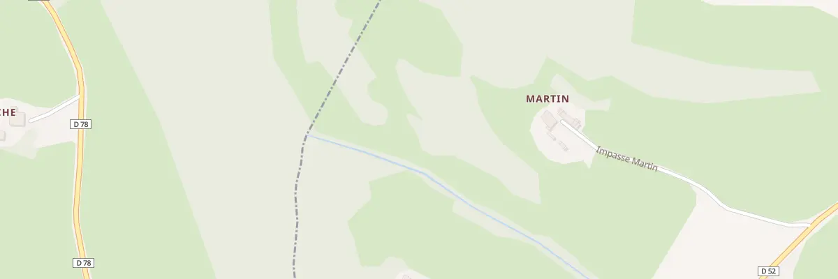 Plan du 94 Martin à Saint-Frajou