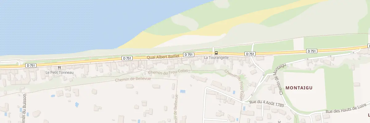 Plan du 40 Quai Albert Baillet à Montlouis-sur-Loire