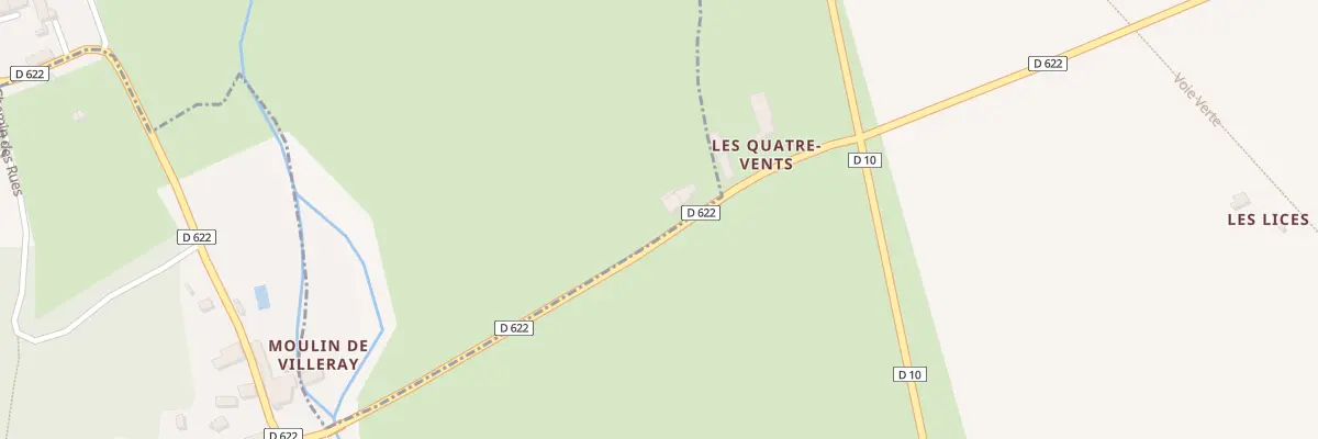 Plan du 36 Les Quatre-Vents à Saint-Germain-des-Grois