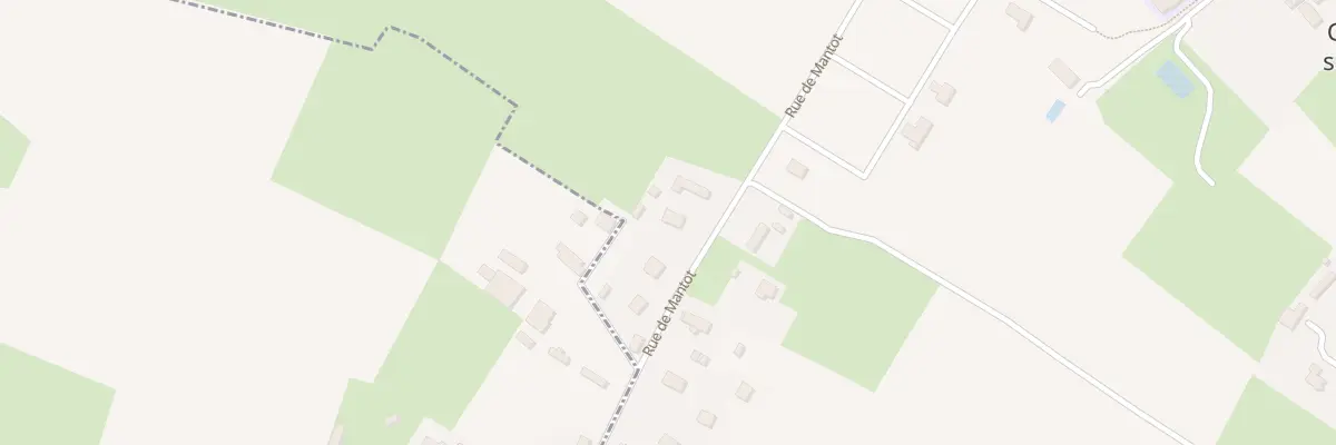 Plan du 466 Rue de Mantot à Criquetot-sur-Ouville