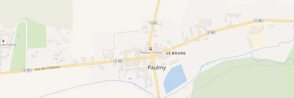Plan du 1 Pl des Anciens Combattants à Paulmy