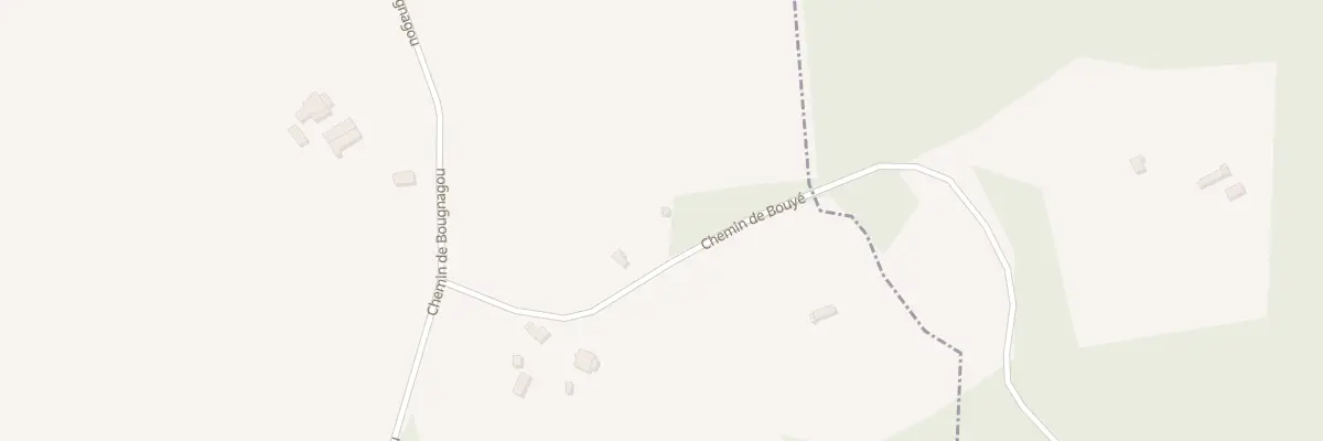 Plan du 220 Bouyé à Paulhiac