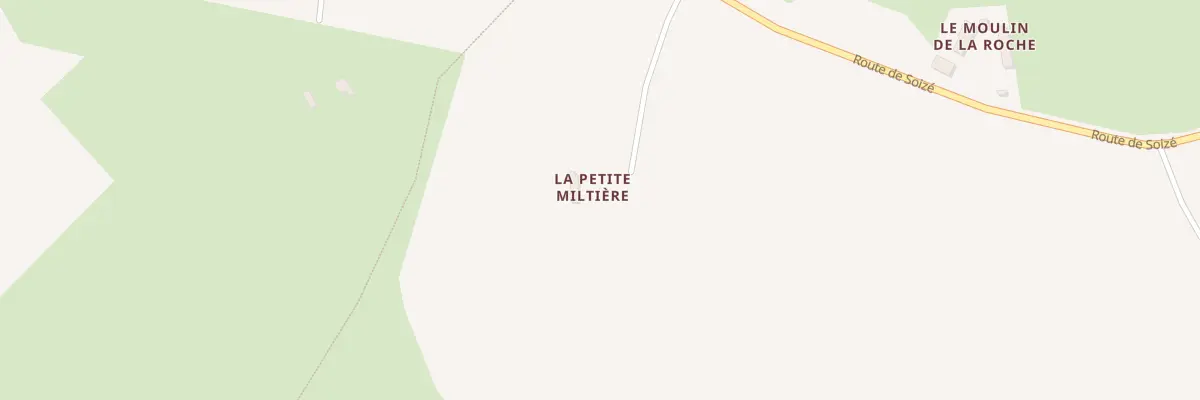 Plan du 1566 Rte de Soizé à Saint-Ulphace