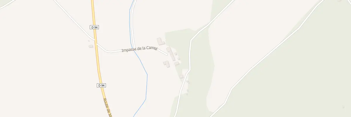 Plan du 1 Imp de la Camté à Fontaine-les-Coteaux