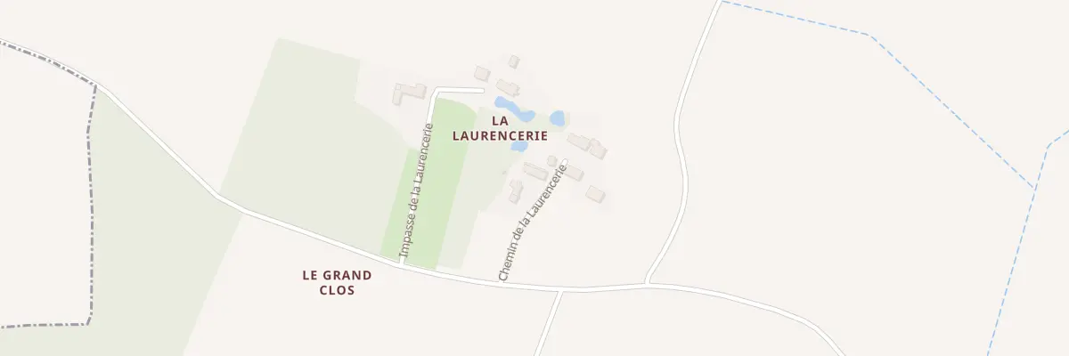Plan du 3 Che de la Laurencerie à Reugny