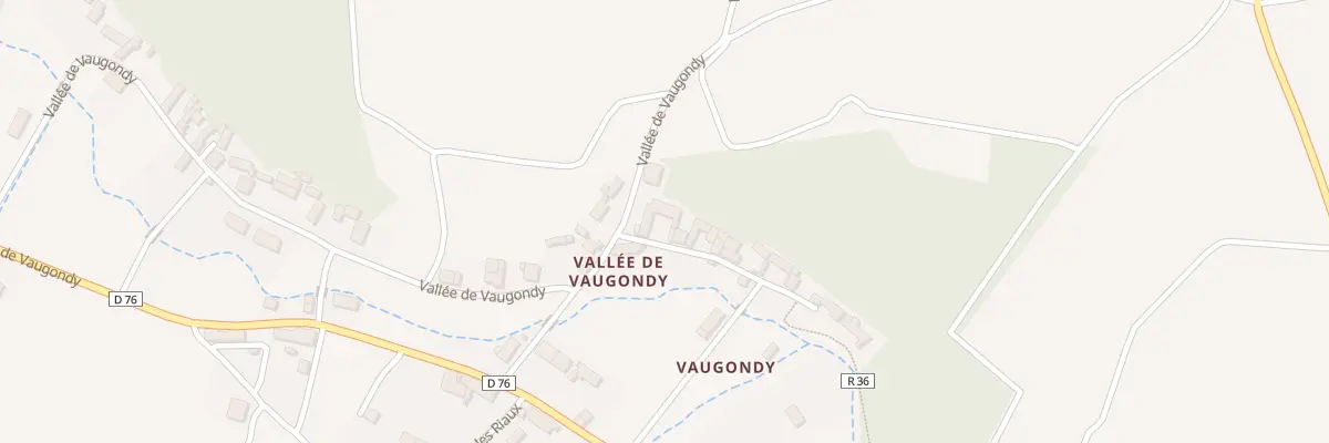 Plan du 17 Vall de Vaugondy à Vernou-sur-Brenne