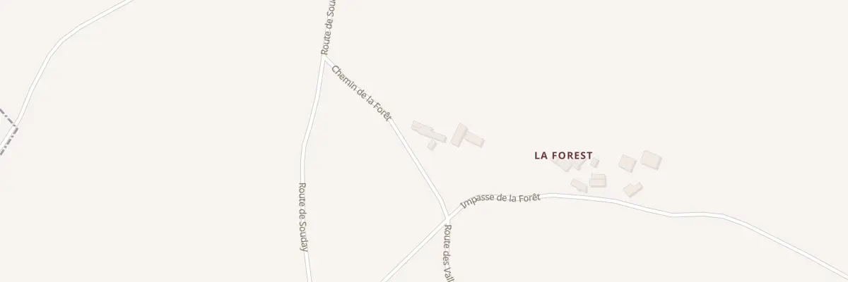 Plan du 1 La Forest à Saint-Arnoult
