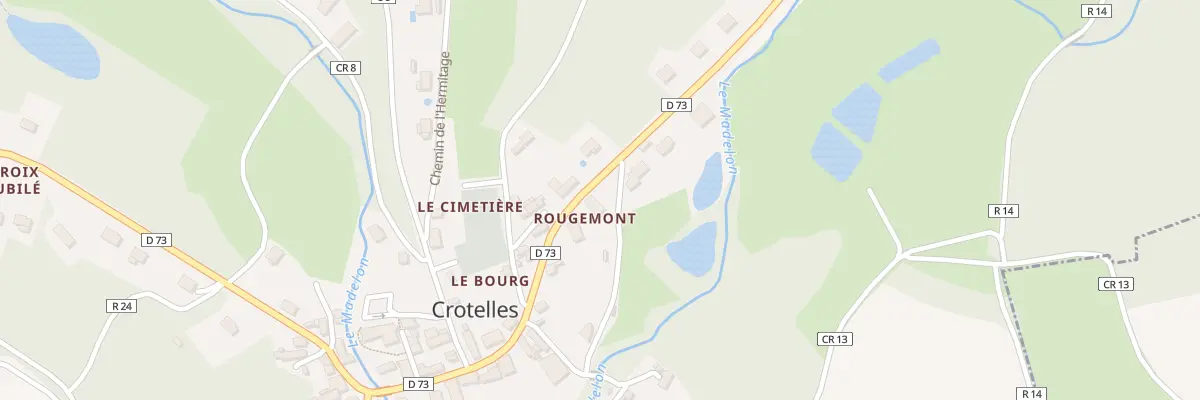 Plan du 16B Rue de Rougemont à Crotelles