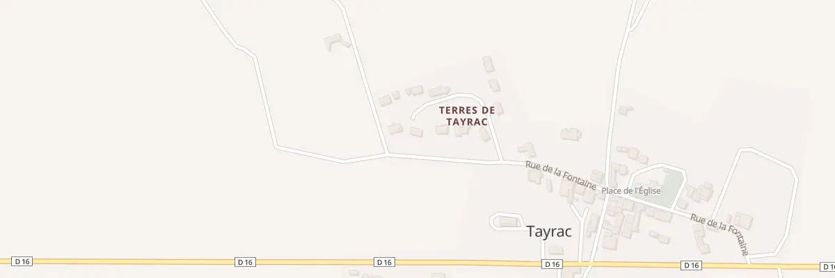 Plan du 7 Lot Terres de Tayrac à Tayrac