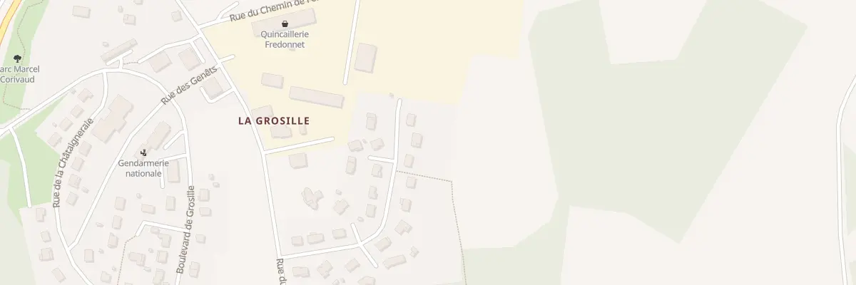 Plan du 21 Rue des Sapins à Rochechouart