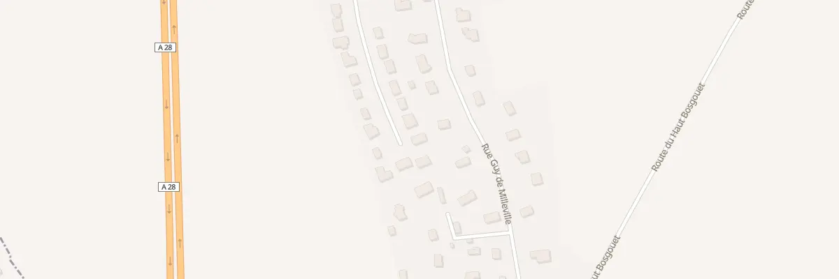 Plan du 90 Imp Guy de Milleville à Bosgouet